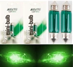 Nokya 6418 12844 DE3425 NOK5256 10W Green Two Bulbs Glove Box Replacement Lamp. Fixed Price $21.85.