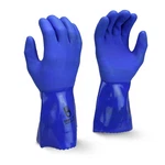 Bellingham Triple-dipped 12 Pvc/nitrile Gauntlet Glove/oil And Chemical Resist. Fixed Price $6.99.