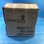 Global 400FC-7 Box Of 72 Knit Wrist Gloves 4497. Fixed Price $32.02.