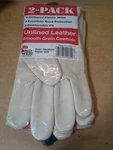 Mid West 2 Pack Unlined Leather Smooth Grain Cowhide ( Medium ) Gloves. Fixed Price $16.00.