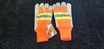 (qty 12 Pairs) Mcr Safety 3440XL Leather Gloves, X-large, Beige/hi-vis Orange. Fixed Price $131.03.