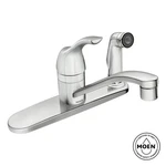 Moen CA87554C Alder Kitchen Faucet With Side Spray, Chrome. Fixed Price $55.99.