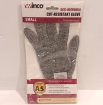 Winco Protective Cut Resistant Glove Ansi Level A5 Anti Microbial Gcra-s Small. Fixed Price $11.99.