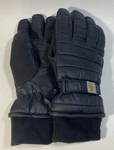 Carhartt Women's Quilted Insulated Cold Weather Breathe Black Gloves Large WA575. Fixed Price $30.22.