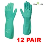 Showa 730 Chemical Resistant Nitrile Gloves (SMALL-2XL) 12 Pair. Fixed Price $23.95.