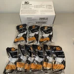 Kleenguard Nemesis Safety Glasses Clear Lens Black Frame 25685 Lot Of 9 New. Fixed Price $39.00.