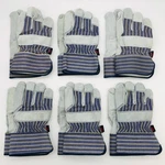 Mcr Safety 1400 Split Leather Palm Work Gloves Size Xl Cuff 2.5"L 6 Pair. Fixed Price $31.01.