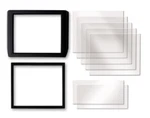 Hobart 770425 Flat Black Lens Cover Kit For X Series Helmets. Fixed Price $11.88.