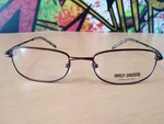 Harley Davidson Hd 301 Eyeglass Frames 52-19-140 Sbrn. Fixed Price $70.00.