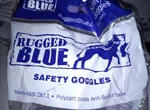 Rugged Blue Brand Safety Goggles Polycarbonate Meets Ansi Z87.1 (case Of 20). Fixed Price $24.99.