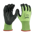 Milwaukee 12 Pair High Visibility Cut Level 5 Polyurethane Dipped Gloves -. Fixed Price $149.97.