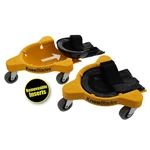 Milescraft 1603 Knee Blades-durable Heavy-duty Pads With Casters. Fixed Price $102.36.