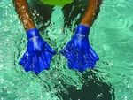 Water Gear Silicone Force Web Gloves Swimming Hand Aqua Training Paddles 83200. Fixed Price $19.99.