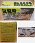 Encon 500 Anti-fog, Chemical Splash, High Impact Safety Goggles, Clear Lens New. Fixed Price $10.00.