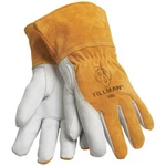 Mig/tig Welding Gloves, Straight Thumb, Gauntlet Cuff, Premium, Brown Cowhide,. Fixed Price $29.52.