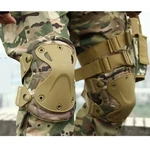 Tactical Elbow Pads And Knee Full Set Universal Fit Od, Tan, Or Black. Fixed Price $27.99.