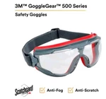 3M Gogglegear 500 Series Safety Goggles GG501SGAF Scotchgard Anti-fog Clear Lens. Fixed Price $19.95.