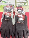 Boss Gloves ( 4 Pack ) Jersy -lined Jersey -split Leather Palm Size Large. Fixed Price $21.60.