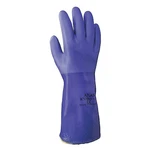 Showa KV660XXL-11 Chemical Resistant Gloves, Pvc, 12 In 22 Mil, Blue,. Fixed Price $18.69.