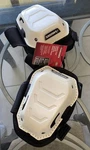 Husky White Foam Memory Hard Cap Knee Pad With Adjustable Straps New. Fixed Price $39.95.