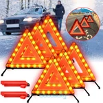 3/6PCS Reflective Warning Triangles Emergency Kit Car Safety Security Truck Road. Fixed Price $24.59.