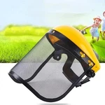 1PC Garden Grass Trimmer Safety Helmet Hat With Full Face Mesh Protective Mask. Fixed Price $13.22.