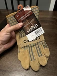 Carhartt Suede Cowhide Leather Palm Work Gloves A114 With Safety Cuff New Nos. Fixed Price $22.90.