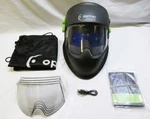 Optrel Panoramaxx 2.5 Auto Darkening Welding Helmet With Isofit Headgear And Bag. Fixed Price $325.00.