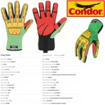 53GN Condor Mechanics Gloves - Green. Fixed Price $19.99.