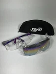 Uvex Astrospec 3000 Design Frame W/ Extra Dark Lens Safety Glasses Made In Usa. Fixed Price $26.00.