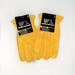 2 Pair Wells Lamont Work Gloves Premium Heavy Duty Cowhide Leather Sz Large Nwt. Fixed Price $24.99.