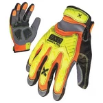 Ironclad Performance Wear EXO2-HZI-06-XXL Hi-vis Mechanics Gloves, Embossed. Fixed Price $15.95.