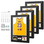 Jersey Frame Display Case Shadow Box 4PC. Fixed Price $138.99.