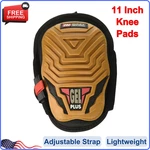Mcguire-nicholas Knee Pads, Gel And Rubber Shell For Work,black/yellow. Fixed Price $53.52.
