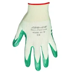 Showa Coated Gloves, Nitrile, Smooth, Palm, 3 Abrasion Level, White, Xl (10). Fixed Price $14.91.
