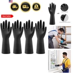 4 Pairs Rubber Kitchen Dishwashing Gloves - Reusable Household Cleaning Glove.... Fixed Price $21.99.
