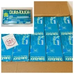 New 10 Boxes Ansell 34-725 Dura-touch Disposable Clear Vinyl Gloves, Medium. Fixed Price $69.99.
