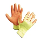 Showa 317XL-10 Hi-vis Coated Gloves, Natural Rubber Latex, Crinkled, Palm, 4. Fixed Price $5.29.