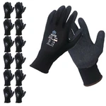 Glovbe Work/garden All-purpose 6/12/120 Pairs Gloves With Latex Coated Palm Grip. Fixed Price $28.60.