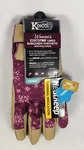 Kinco Lined Burgundy Synthetic Women's Thermal Gloves With Pull Strap. Fixed Price $17.99.