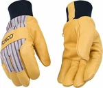 Kinco 1927KW Mens Work Gloves Lined Pigskin Leather Knit Wrist Winter Garden. Fixed Price $28.99.