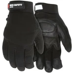 Mcr Safety 903L Mechanics Gloves, Goatskin, Nylon, Spandex(r), Hook-and-loop. Fixed Price $17.75.
