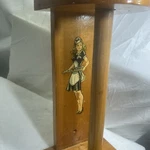 Vintage Paper Towel Holder Wood Retro Maid Decal Vertical Mount Cottage Core. Fixed Price $39.88.