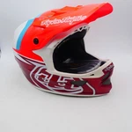New Troy Lee Designs Medium D3 Fiberlite Bicycle Helmet Slant Red No Box. Fixed Price $175.00.