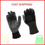 Nitrile Tough Gloves, Large Size, Black - Pack Of 1. Fixed Price $15.68.