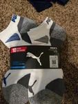 Puma Cool Max 10 Pair No Show White Size 6-12 Mens. Fixed Price $15.00.