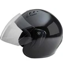 Black Dot Approved Small Fuel Helmets Unisex Open Face With Shield Gloss. Fixed Price $16.00.