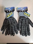 Two Pair Midwest Nitrile Dripped Advanced Max Grip Gloves Size S/m - 95SL. Fixed Price $14.99.