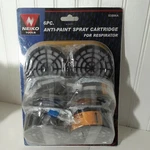 Paint Spray Respirator Cartriges 6 Ct. By Neiko Tools New Sealed Package. Fixed Price $17.95.