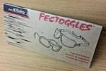 Aosafety Fectoggles Goggles Dark Lens Adjustable Black Frame (medium). Fixed Price $6.00.